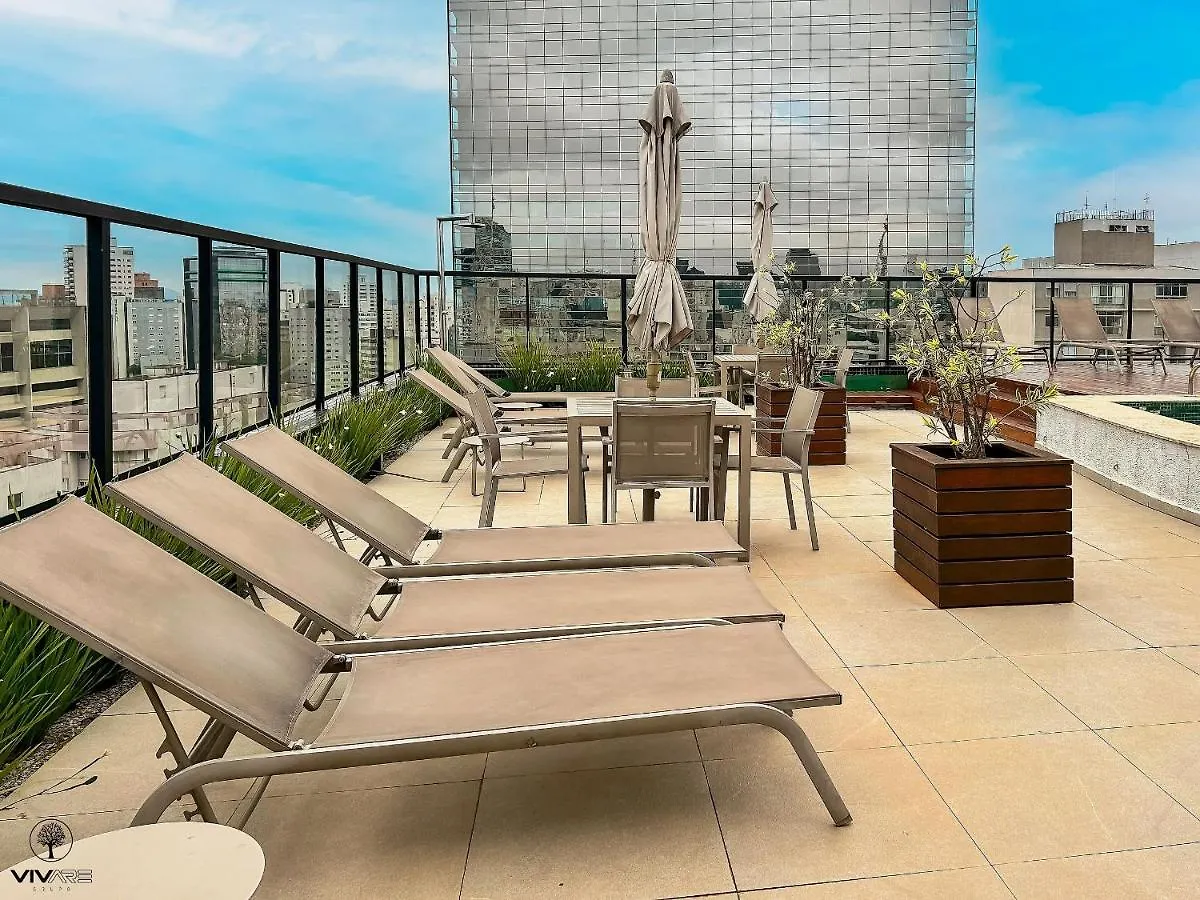 Apartmán Bela Cintra Green Vivare São Paulo 0*,